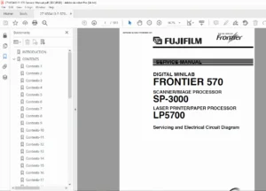 Fujifilm Frontier 570 SP-3000 LP5700 Service Manual PDF DOWNLOAD