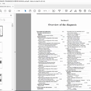 GM 6T30/6T40/6T45/6T50 Transmission Repair & Diagnostic Manual PDF (Sonic/Aveo)