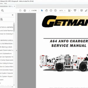 Getman A64 ANFO Charger Service Manual (2016/2019) PDF