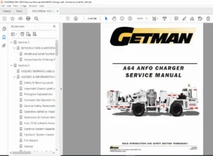 Getman A64 ANFO Charger Service Manual PDF DOWNLOAD