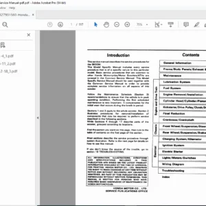 Honda SK50 Dio Scooter Service Manual PDF - DOWNLOAD
