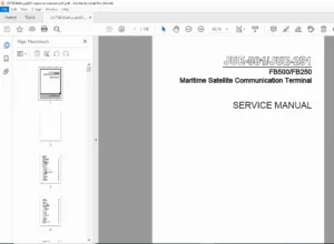 JRC JUE-501 / JUE-251 FB500/FB250 Service Manual PDF