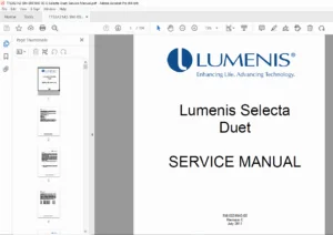Lumenis Selecta Duet Ophthalmic Laser Service Manual PDF SM-0031040-00