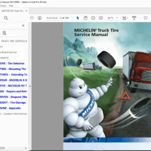 Michelin Truck Tire Service Manual  2011 PDF DOWNLOAD