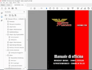 Moto Morini Corsaro 1200 / Veloce Service Manual PDF (Workshop)