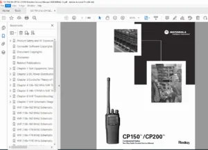 Motorola CP150/CP200 Detailed Service Manual PDF (2012)