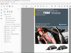 Motorola XPR 4380 & XPR 4580 Mobile Radio Service Manual PDF