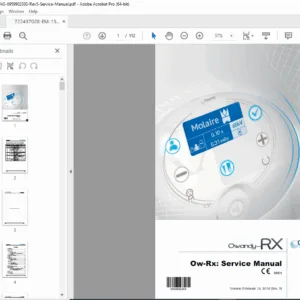 Owandy-RX Dental X-Ray Service Manual Installation, Repair & Calibration PDF