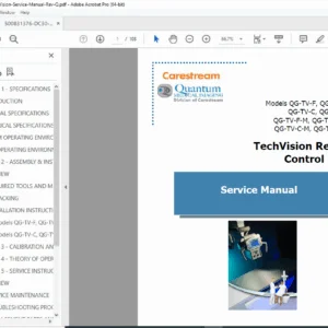 Quantum TechVision Remote Control Panel Service Manual Rev Q PDF