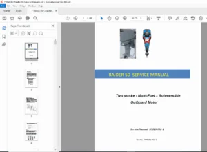 Raider 50 2-Stroke Scooter Service Manual PDF DOWNLOAD