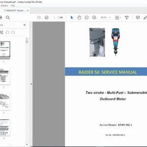 Raider 50 2-Stroke Scooter Service Manual PDF DOWNLOAD
