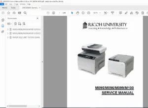 Ricoh Aficio SP C240DN C242DN C240SF C242SF Service Manual PDF