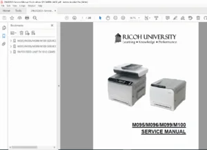 Ricoh Aficio SP C240DN / SP C242SF Service Manual PDF