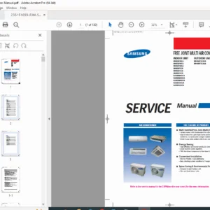 Samsung Free Joint Multi Air Conditioner Service Manual PDF