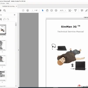 SimMan 3G Technical Service Manual (Service, Repair, Exploded Views) PDF