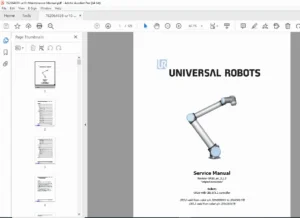 Universal Robots UR10 Repair Manual PDF Download