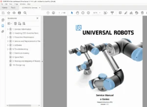 Universal Robots e-Series Service Manual – UR3e, UR5e, UR10e PDF