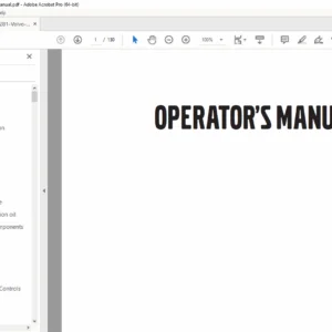 Volvo Penta D3 Operator’s Manual (7749456, 01-2010) – PDF