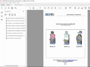 WMS Blade s23, s32 & Gamescape Service Manual  PDF DOWNLOAD