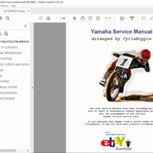 Yamaha Roadliner Stratoliner XV19 2006 Service Manual PDF