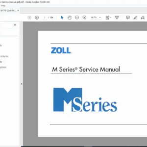 ZOLL M Series Defibrillator Service Manual – Repair & Calibration PDF