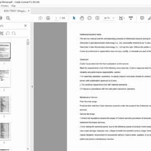 iCubio iMagic Series Biochemistry Analyzer Service Manual PDF V2.3