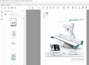 Apollo DRF 4.0 Digital R/F Table Service Manual PDF (Rev.6, 2021)