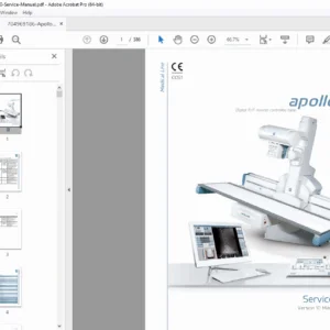 Apollo DRF 4.0 Digital R/F Table Service Manual PDF (Rev.6, 2021)