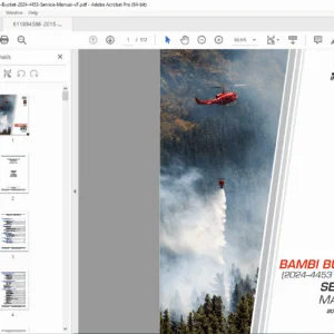 Bambi Bucket Service Manual Models 2024-4453 PDF DOWNLOAD