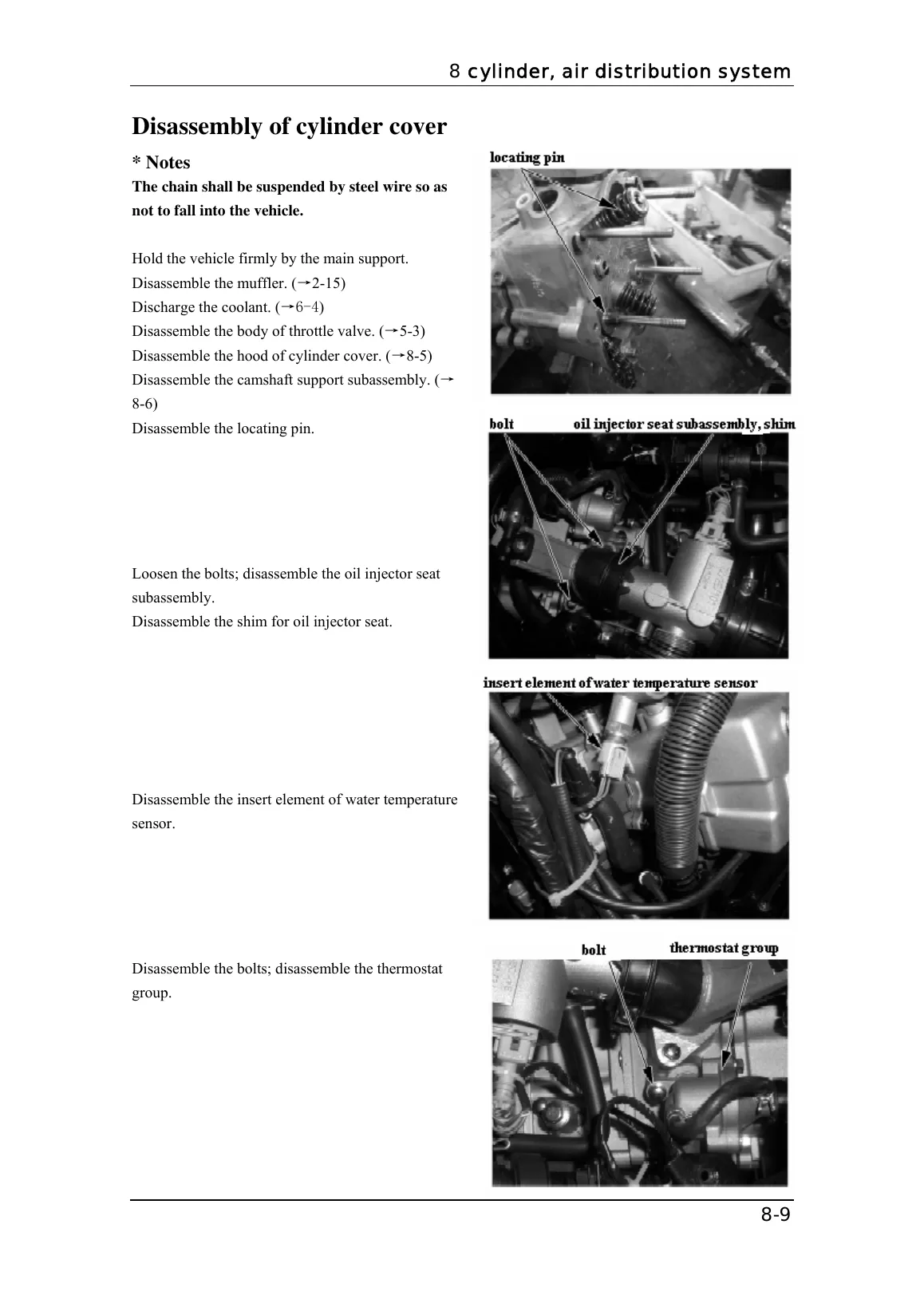 CFMOTO CF150T-5i & CF125T-21i Scooter Service Manual PDF Download sample page page 100