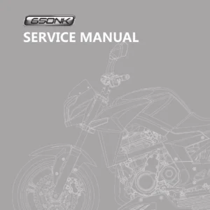CFMOTO 650NK (CF650) Service Manual PDF Download cover page page 1