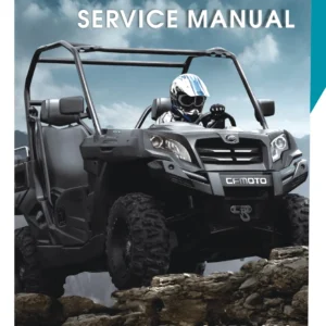 CFMOTO CF800-3 U8 Technical Service Manual PDF Download cover page page 1