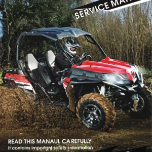 CFMOTO CF800 Technical Service Manual PDF Download cover page page 1