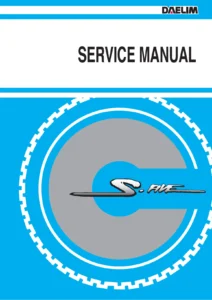 Daelim S-Five (S5) 50cc Scooter Service Manual PDF Download