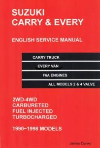 1990-1998 Suzuki Carry Truck & Every Van F6A Service Manual PDF Download