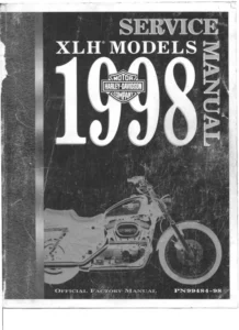 1998 Harley-Davidson Sportster XLH Service Manual PDF Download