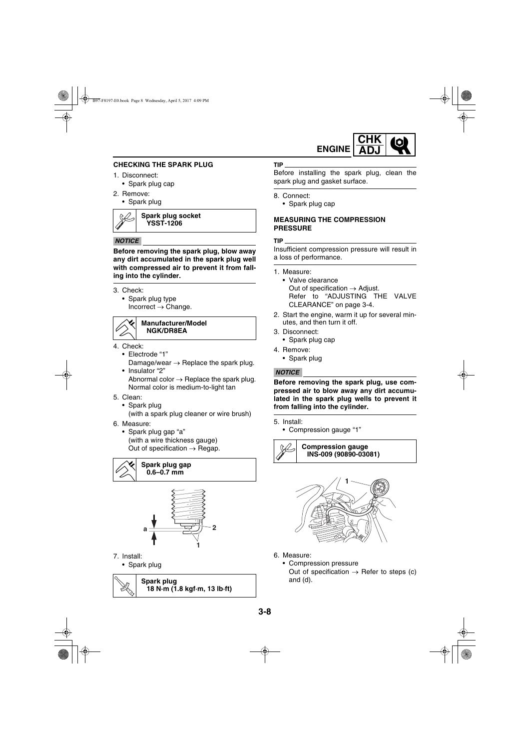 2017 Yamaha FZN250 (FZ-25) Motorcycle Service Manual - Image 2