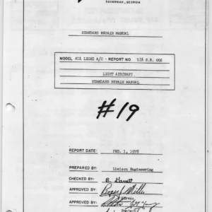 Grumman American Light Aircraft Standard Repair Manual PDF Download