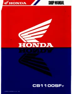 Honda CB1100SF (X11) Shop Service Manual PDF Download