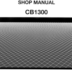 Honda CB1300 Shop Manual PDF Download CB1300F3