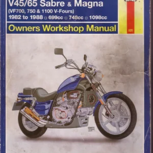 Honda V45/65 Sabre & Magna VF700 VF750 VF1100 Repair Manual (1982-1988) PDF Download