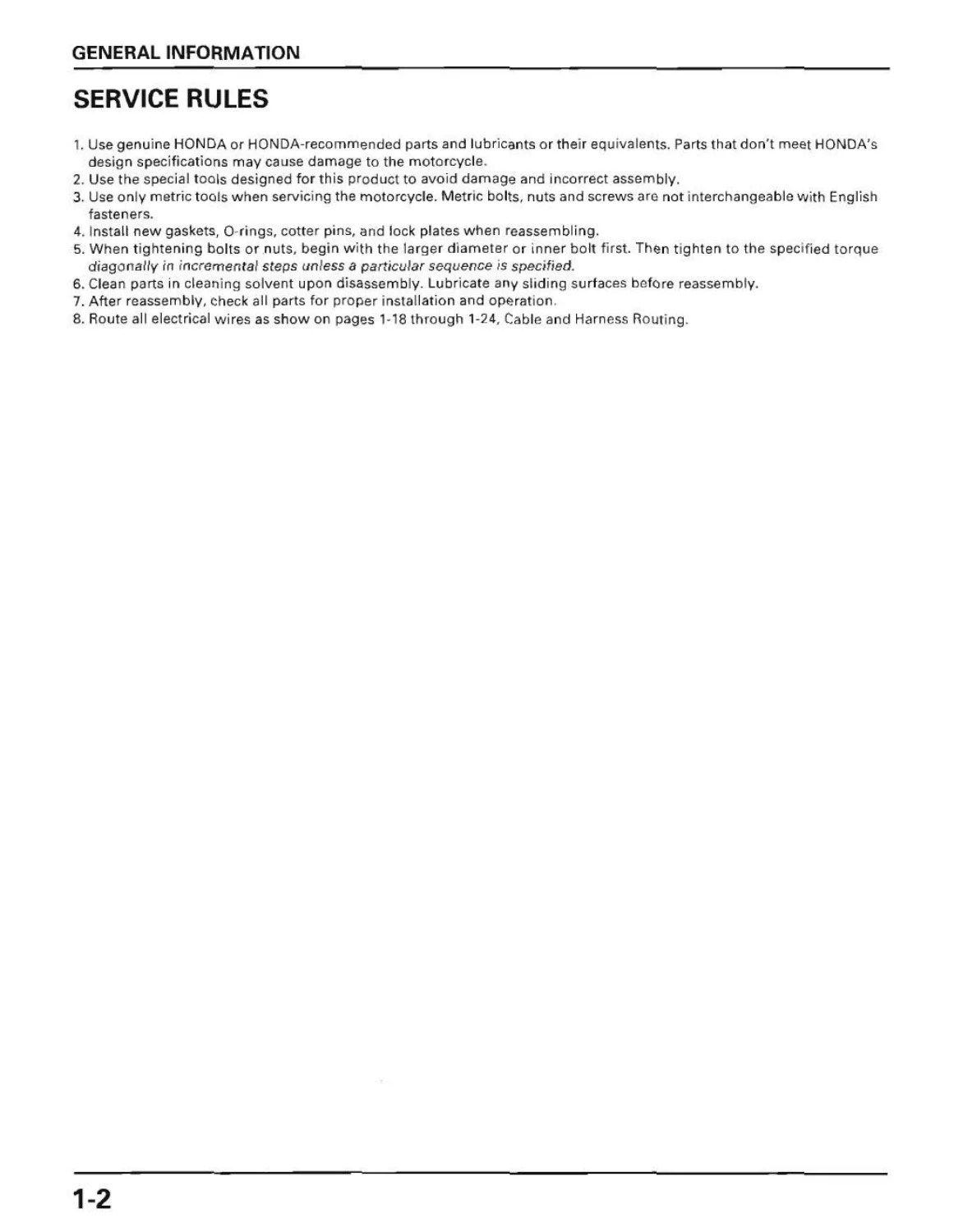 Honda XR80R XR100R Service Repair Manual 1998-2003 PDF Download - Image 2