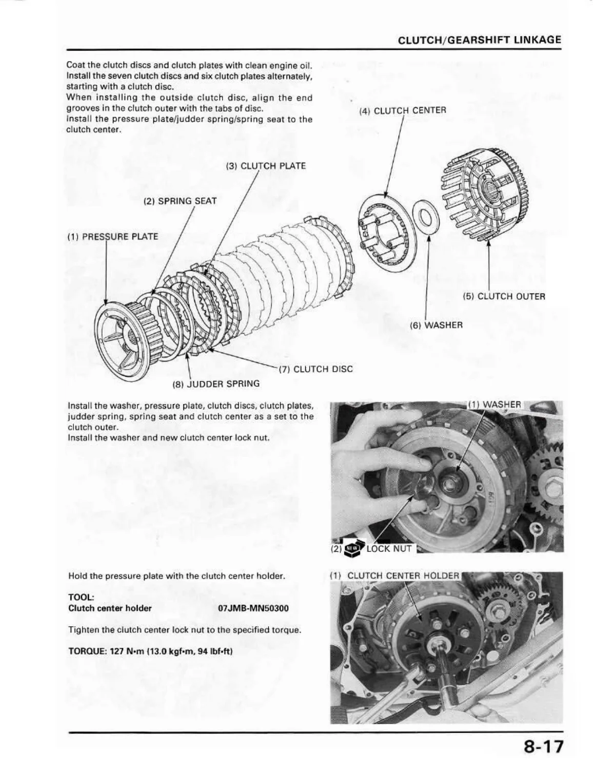 Honda XRV750T Shop Manual 1995 Service Repair PDF Download - Image 3