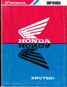 Honda XRV750T Shop Manual 1995 Service Repair PDF Download