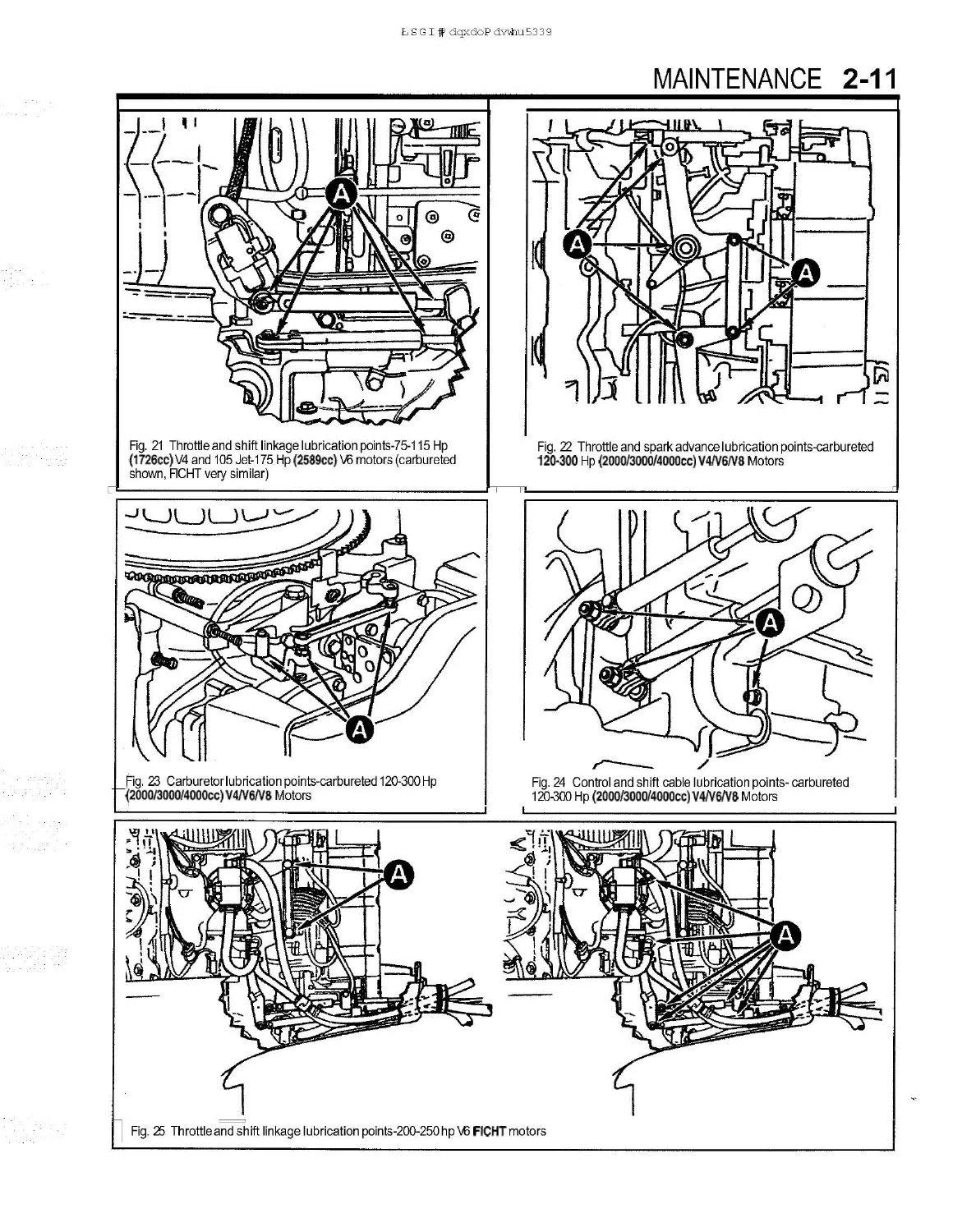 Johnson Evinrude 1992-2001 V4 V6 V8 FICHT Carbureted Outboard Service Manual PDF Download - Image 3