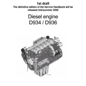 Liebherr D934 D936 Diesel Engine Service Manual PDF Download