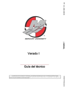 Mercury Verado I Technician Guide 90-8M0119857 PDF Download