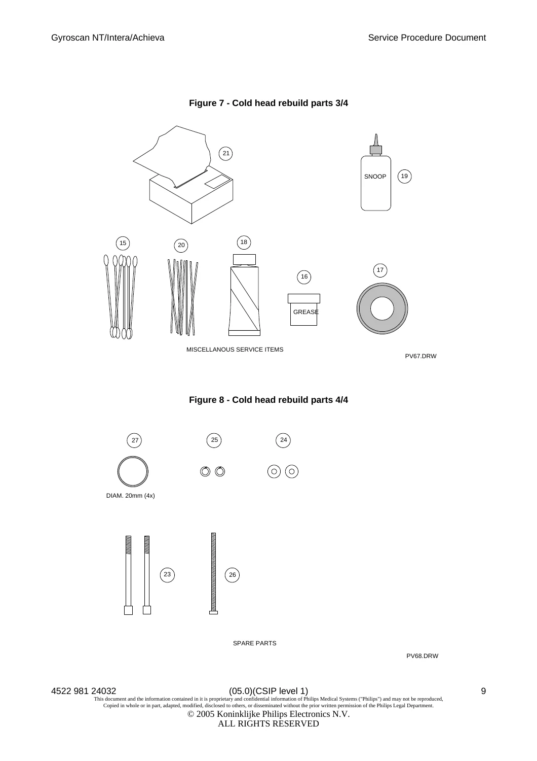 Philips Gyroscan NT Intera Achieva F2000 MRI Magnet Cold Head Rebuild & Adsorber Replacement Service Procedure PDF Download - Image 3