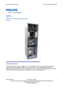 Philips LCCII MRI Cooling Service Procedure Intera Achieva PDF Download
