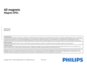Philips MRI All Magnets Service Procedure Documents Master Guide for In-House Engineers DMR319213 PDF Download